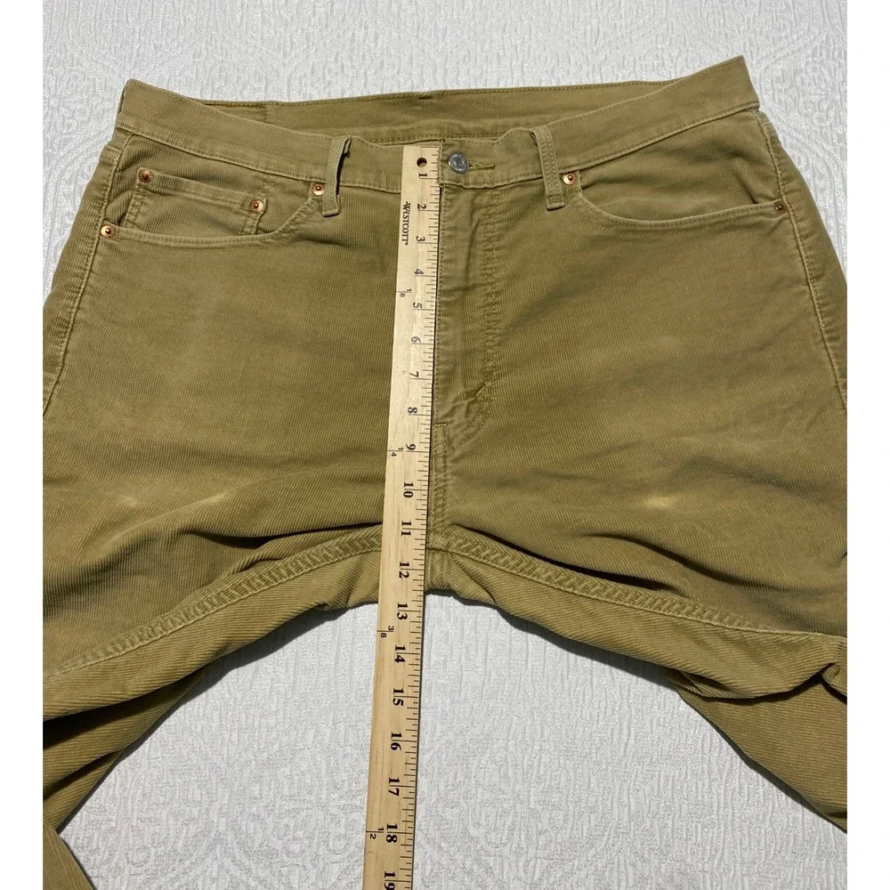 Levi's 505 Regular Fit Corduroy‎ Pants Tan W36 L32